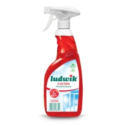 LUDWIK - płyn do szyb z octem, grejfrut - 600 ml